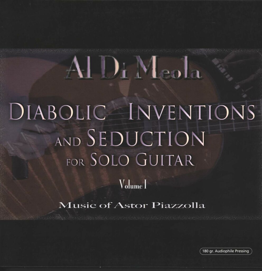 Al Di Meola-Diabolic Inventions And Seduction For Solo Guitar Volume I (Music Of Astor Piazzolla)-LP (Vinyl)-01