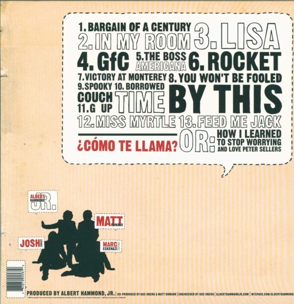 Albert Hammond Jr.-¿Cómo Te Llama?-LP (Vinyl)-02