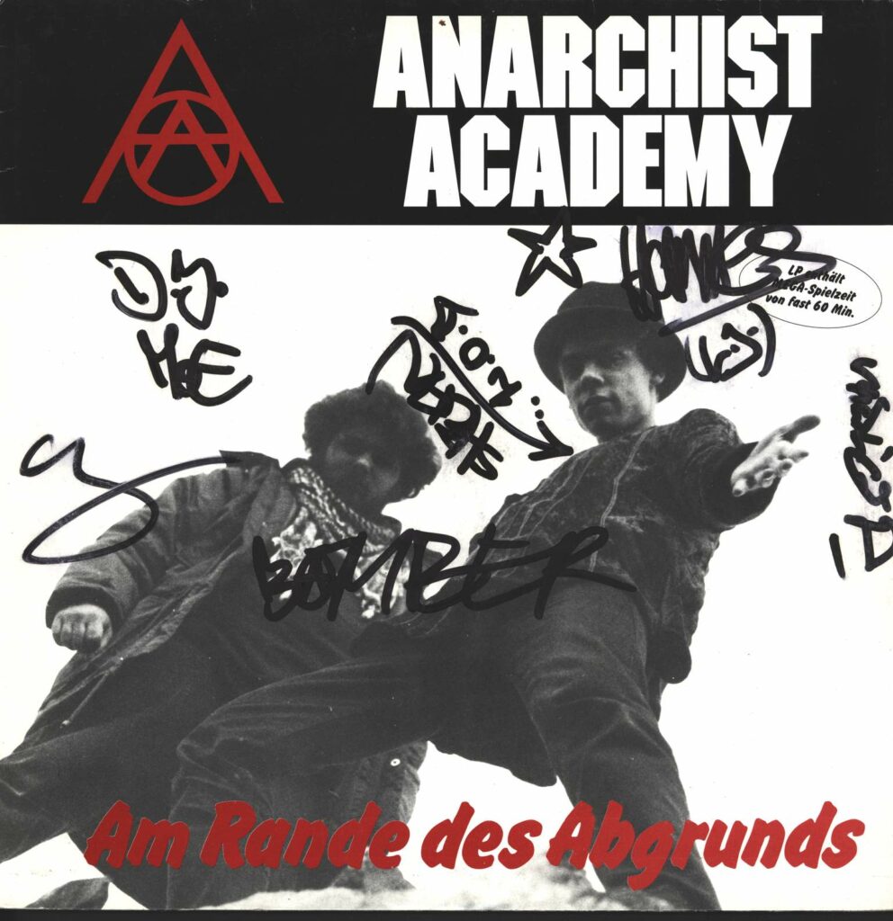 Anarchist Academy-Am Rande Des Abgrunds-LP (Vinyl)-01