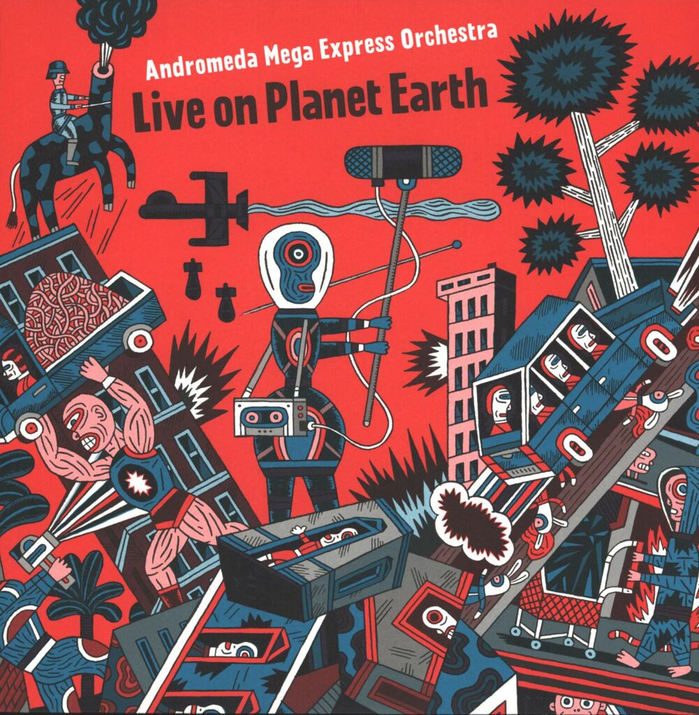 Andromeda Mega Express Orchestra-Live On Planet Earth-LP (Vinyl)-01