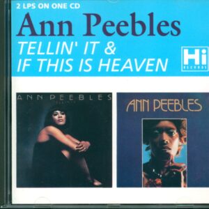 Ann Peebles-Tellin' It & If This Is Heaven-CD-01