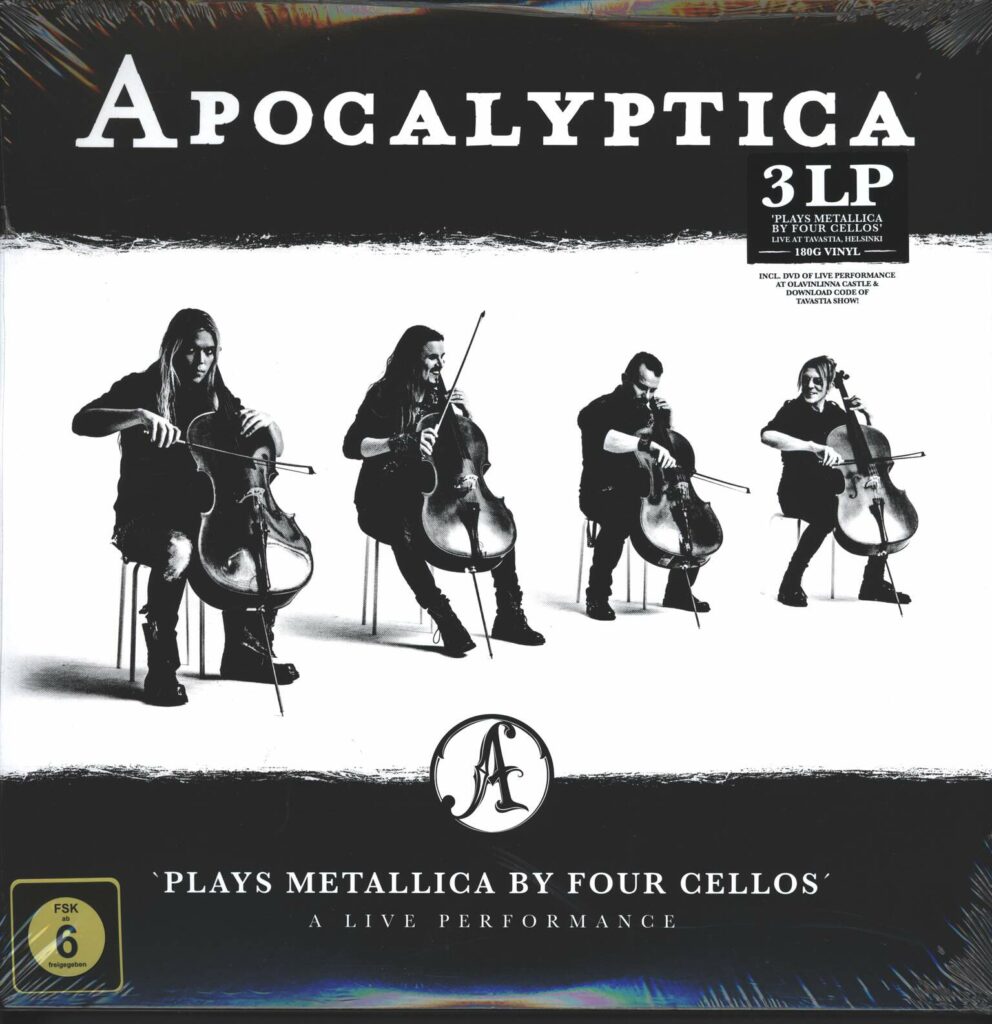 Apocalyptica-'Plays Metallica By Four Cellos' A Live Performance-12" Maxi Single (Vinyl)-01