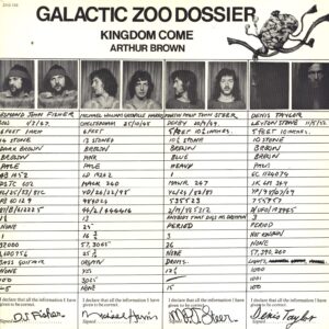 Arthur Brown's Kingdom Come-Galactic Zoo Dossier-LP (Vinyl)-01