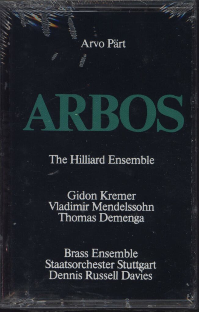 Arvo Pärt-Arbos-Tape-01
