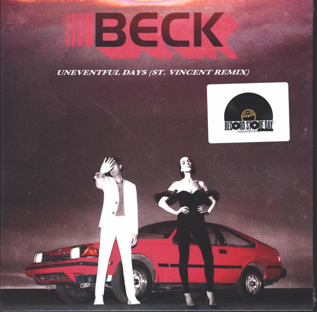Beck-Uneventful Days (St. Vincent Remix)-7" Single (Vinyl)-01