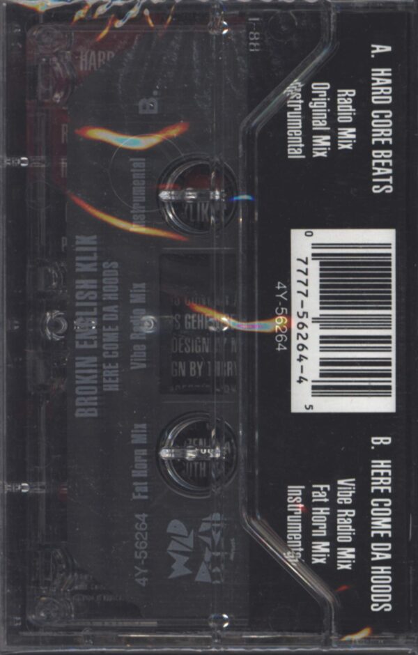 Brokin English Klik-Hard Core Beats / Here Come Da Hoods-Tape-02