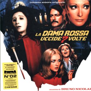 Bruno Nicolai-La Dama Rossa Uccide 7 Volte (Colonna Sonora Originale)-LP (Vinyl)-01