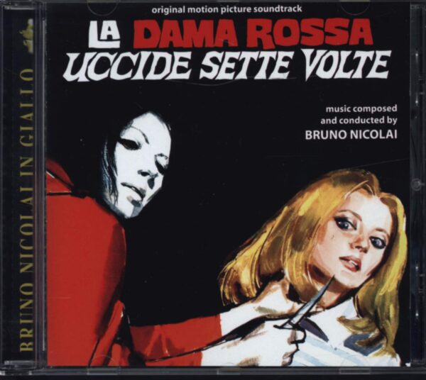Bruno Nicolai-La Dama Rossa Uccide Sette Volte (Original Motion Picture Soundtrack)-CD-01