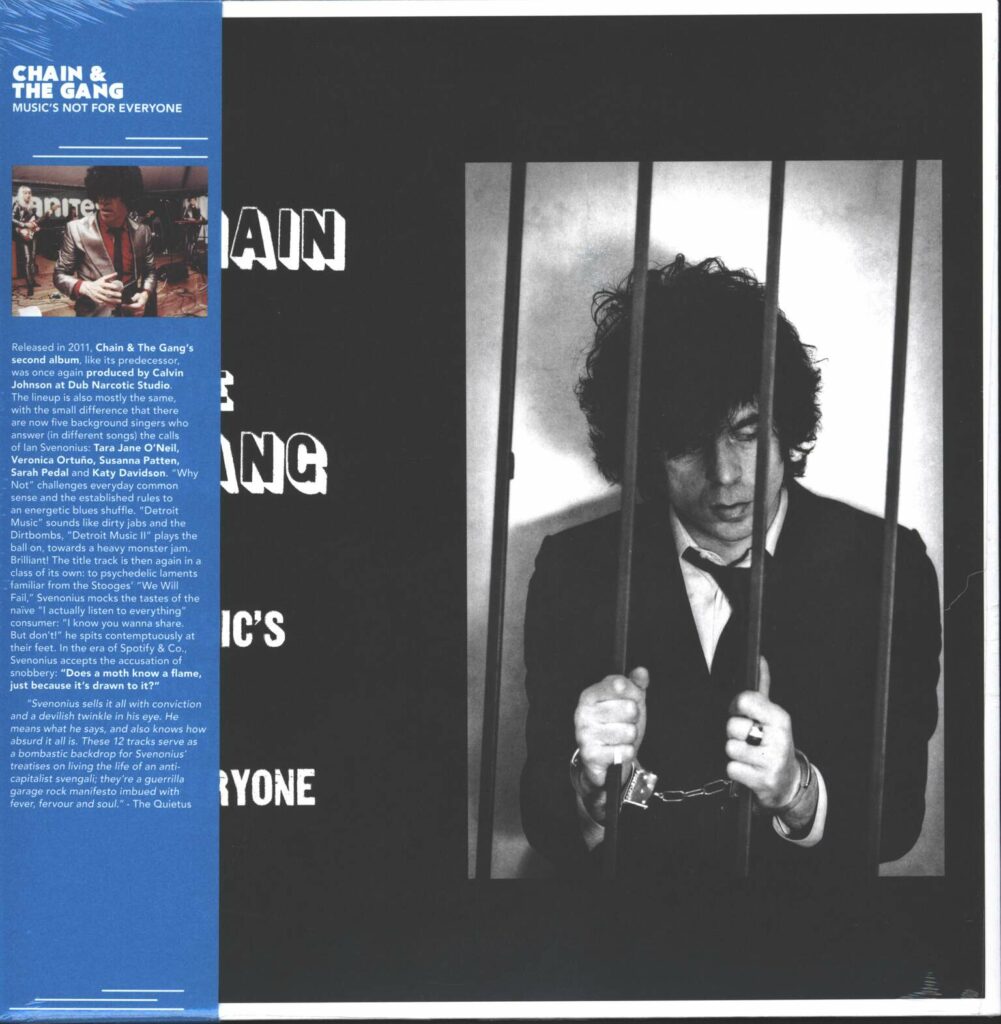 Chain And The Gang-Music's Not For Everyone-LP (Vinyl)-01