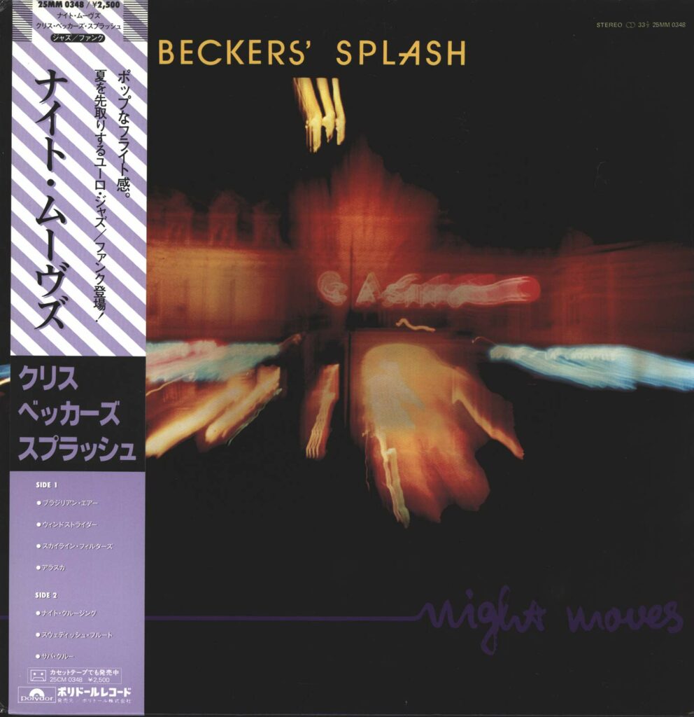 Chris Beckers Splash-Night Moves-LP (Vinyl)-01