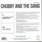 Chubby & The Gang-Lightning Don't Strike Twice / Life's Lemons-7" Single (Vinyl)-02