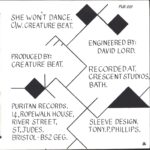 Creature Beat-She Won't Dance-7" Single (Vinyl)-02