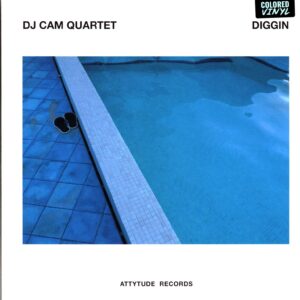 DJ Cam Quartet-Diggin (Blue Vinyl Record Store Day 2022 Vinyl Edition)-LP (Vinyl)-01