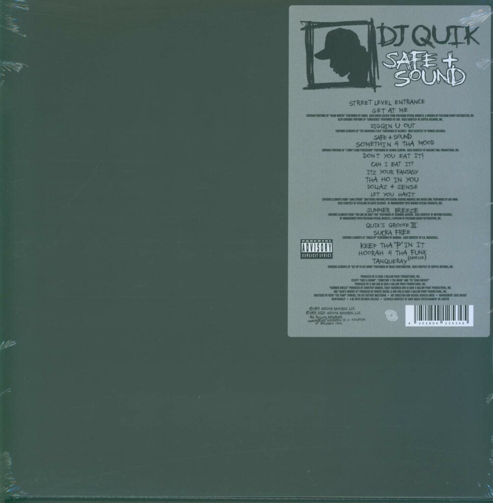 DJ Quik-Safe + Sound-LP (Vinyl)-01