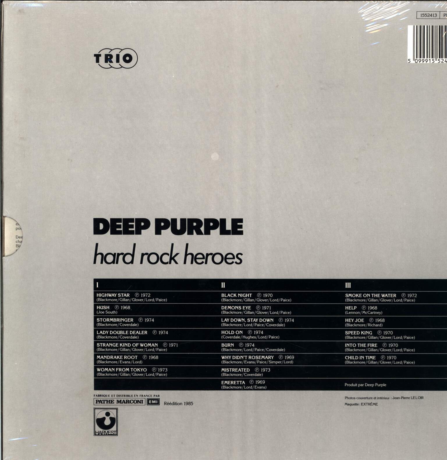 Deep Purple-Hard Rock Heroes-LP (Vinyl) - Rockers Records