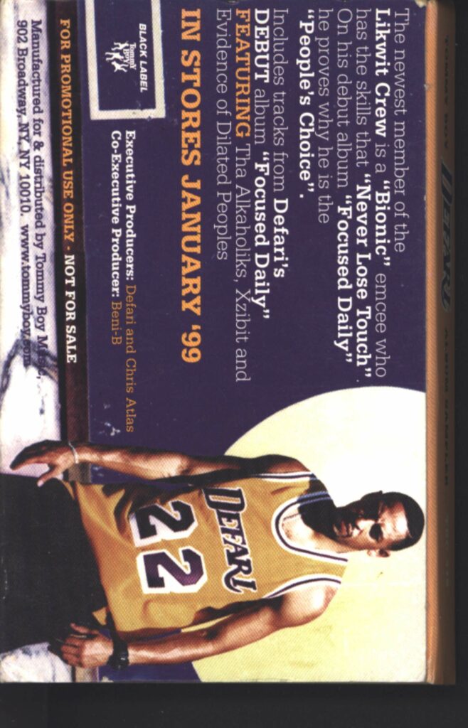 Defari-Defari Album Sampler-Tape - Rockers Records