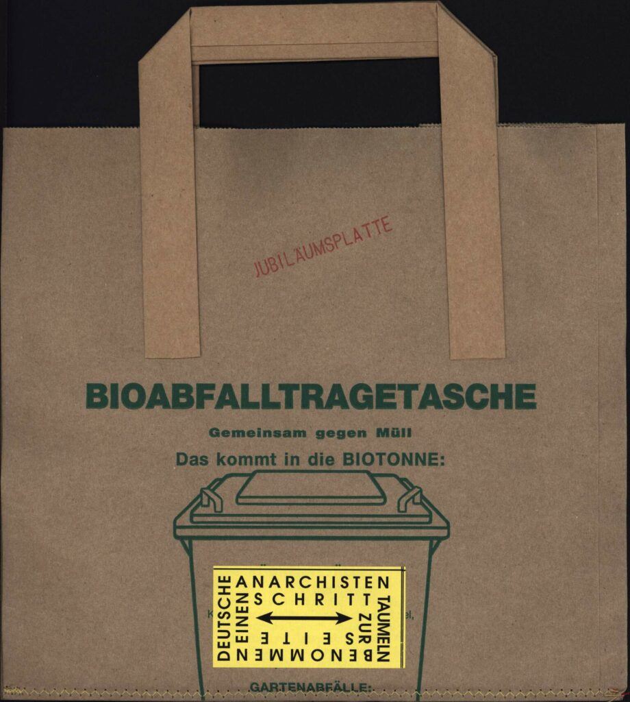 Deutsche Anarchisten Taumeln Benommen Einen Schritt Zur Seite-Damals-7" Single (Vinyl)-01