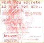 Dicktator-What You Excrete Is What You Are-7" Single (Vinyl)-02