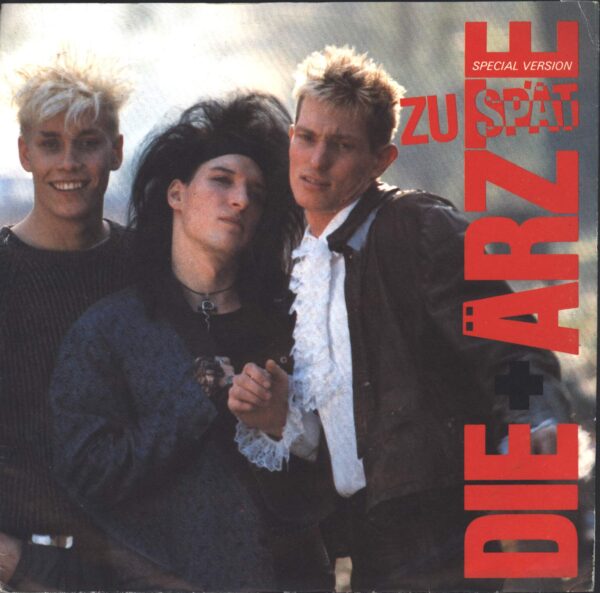 Die Ärzte-Zu Spät (Special Version) / Mädchen-7" Single (Vinyl)-01