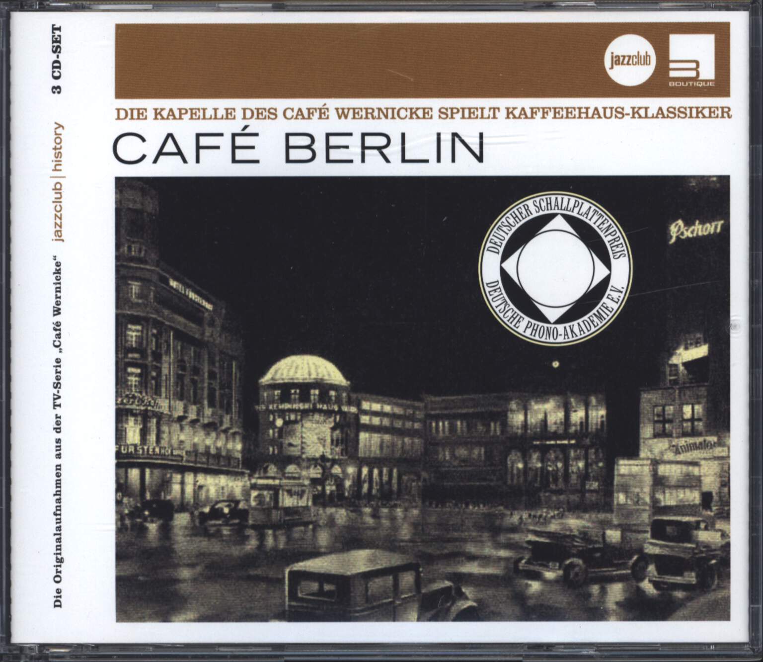 Die-Kapelle-Des-Cafe-Wernicke-Cafe-Berlin-Die-Kapelle-Des-Cafe-Wernicke-Spielt-Kaffeehaus-Klassiker-CD Die Kapelle Des Café Wernicke-Café Berlin - Die Kapelle Des Café Wernicke Spielt Kaffeehaus-Klassiker-CD-01