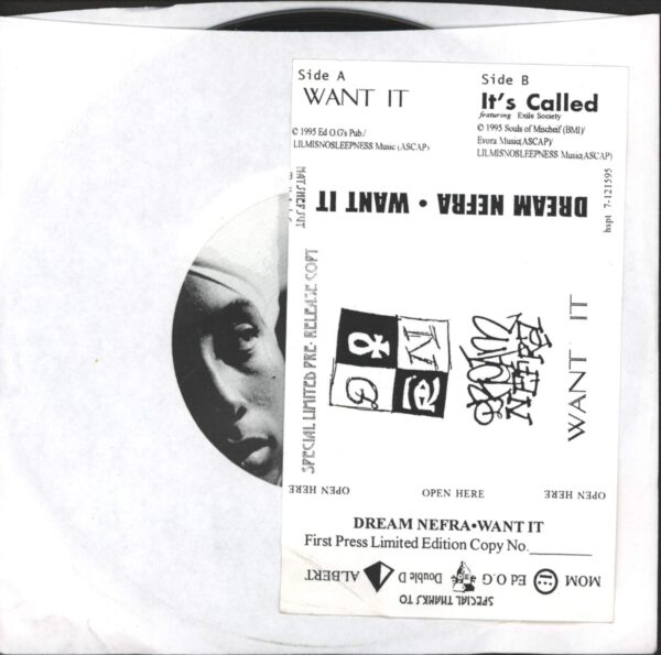 Dream Nefra-Want It/It's Called-7" Single (Vinyl)-02