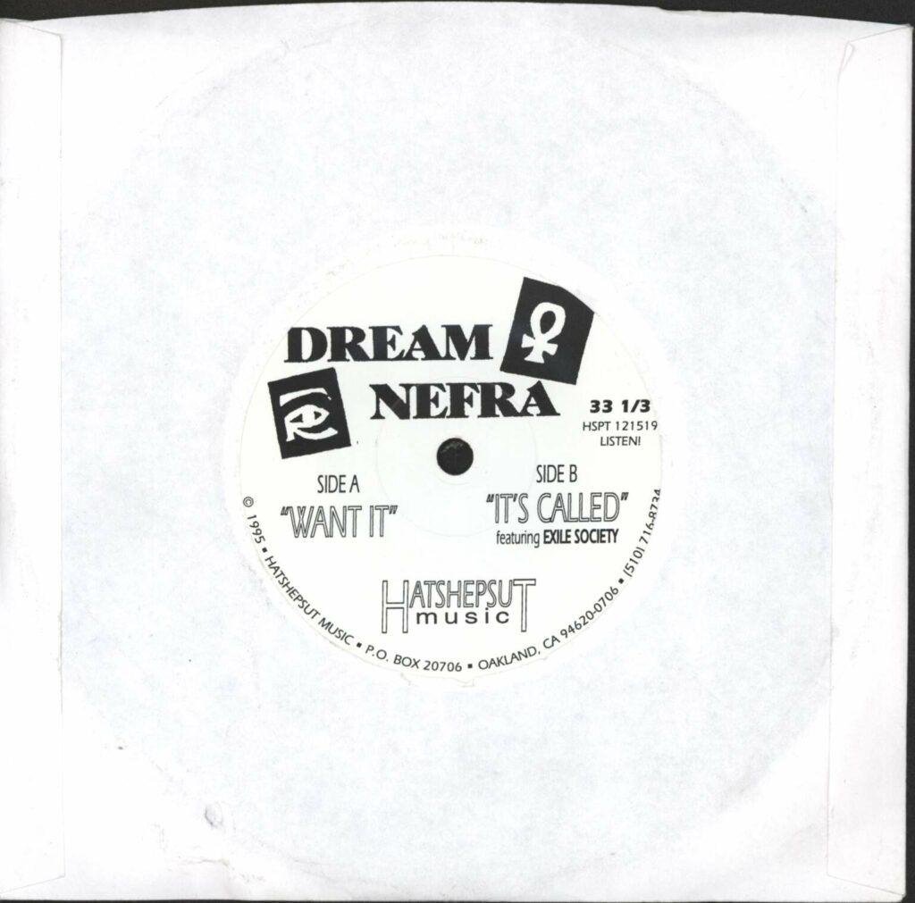 Dream Nefra-Want It/It's Called-7" Single (Vinyl)-01