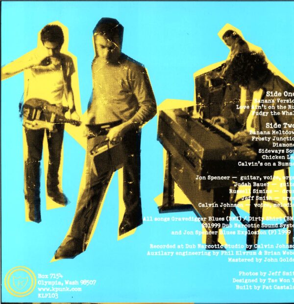 Dub Narcotic Sound System-Sideways Soul: Dub Narcotic Sound System Meets The Jon Spencer Blues Explosion In A Dancehall Style!-LP (Vinyl)-02