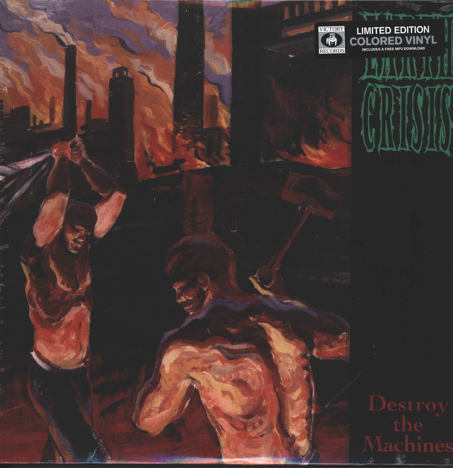 Earth Crisis-Destroy The Machines-LP (Vinyl) - Rockers Records