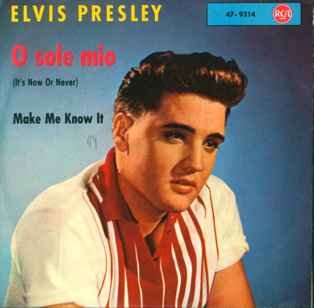 Elvis Presley-O Sole Mio (It's Now Or Never) / Make Me Know It-7" Single (Vinyl)-01
