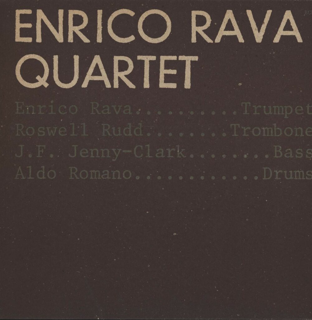 Enrico Rava Quartet-Enrico Rava Quartet-LP (Vinyl)-01