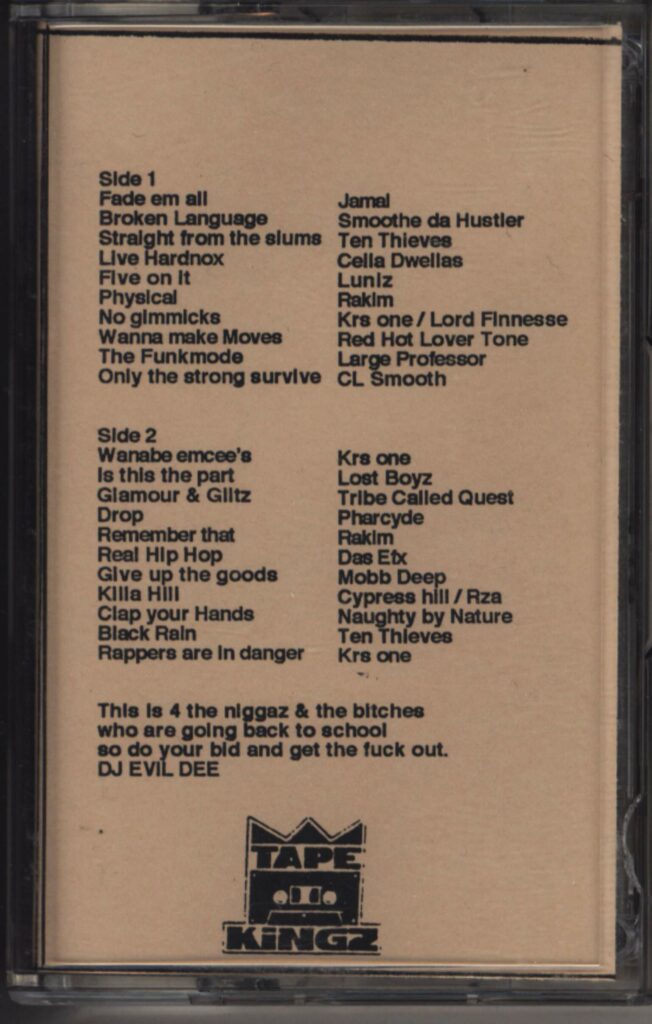 Evil Dee-Back To School Sh*t Part Two-Tape-01