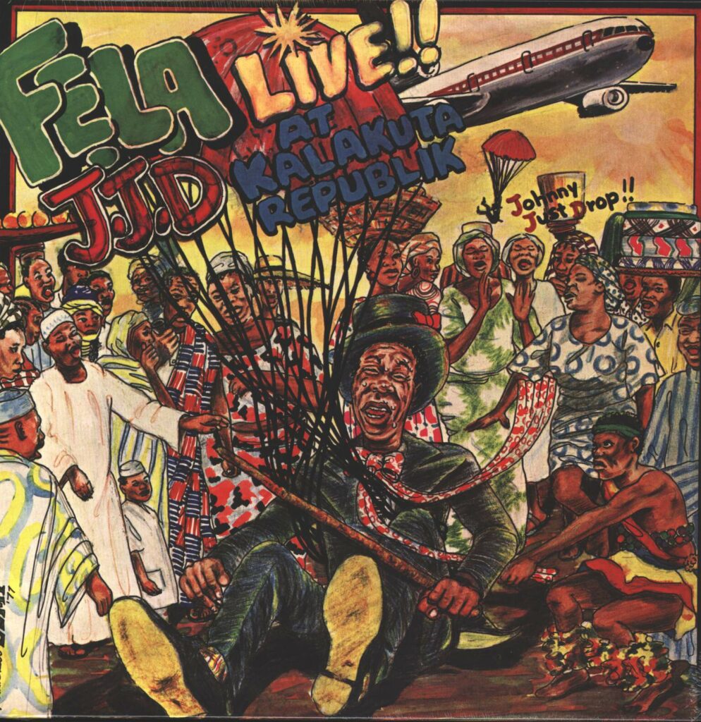 Fela Kuti-J.J.D (Johnny Just Drop!!) - Live!! At Kalakuta Republik-LP (Vinyl)-01
