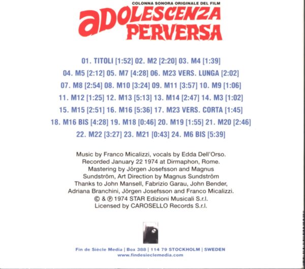 Franco Micalizzi-Adolescenza Perversa-CD-02