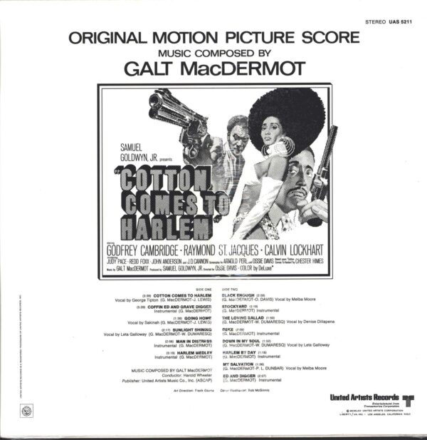 Galt MacDermot-Cotton Comes To Harlem (Original Motion Picture Score)-LP (Vinyl)-02