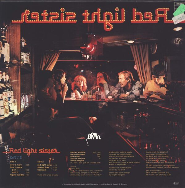 Gate-Red Light Sister-LP (Vinyl)-02