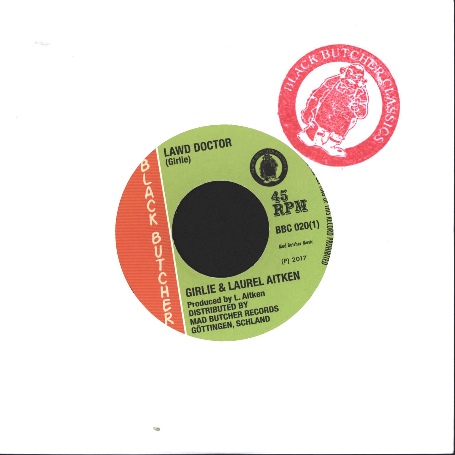 Girlie-Lawd-Doctor-Big-Fight-In-Hell-7-Single-Vinyl Girlie-Lawd Doctor / Big Fight In Hell-7" Single (Vinyl)-01