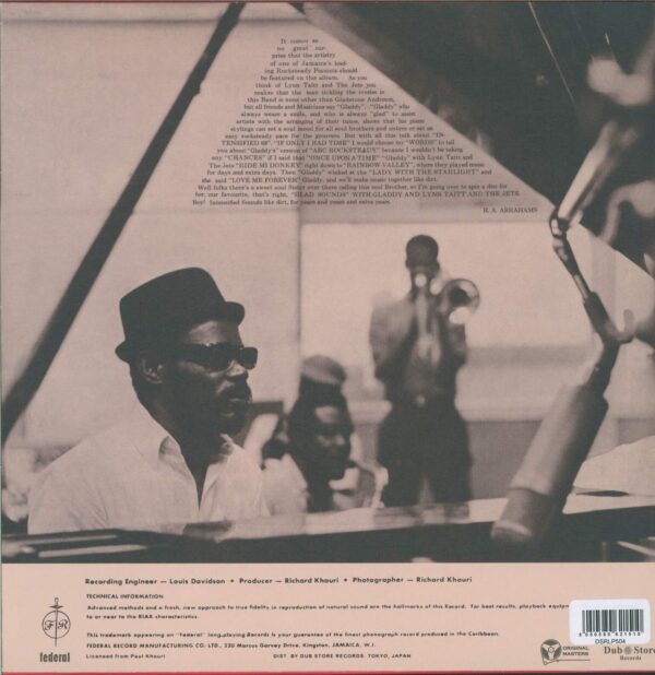 Gladstone Anderson-Jamaica's Glad Sounds - Let's Go Native-LP (Vinyl)-02