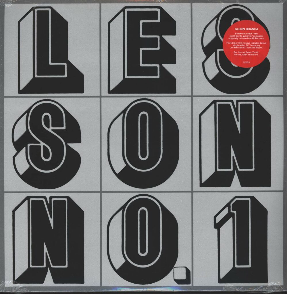 Glenn Branca-Lesson No. 1-12" Maxi Single (Vinyl)-01