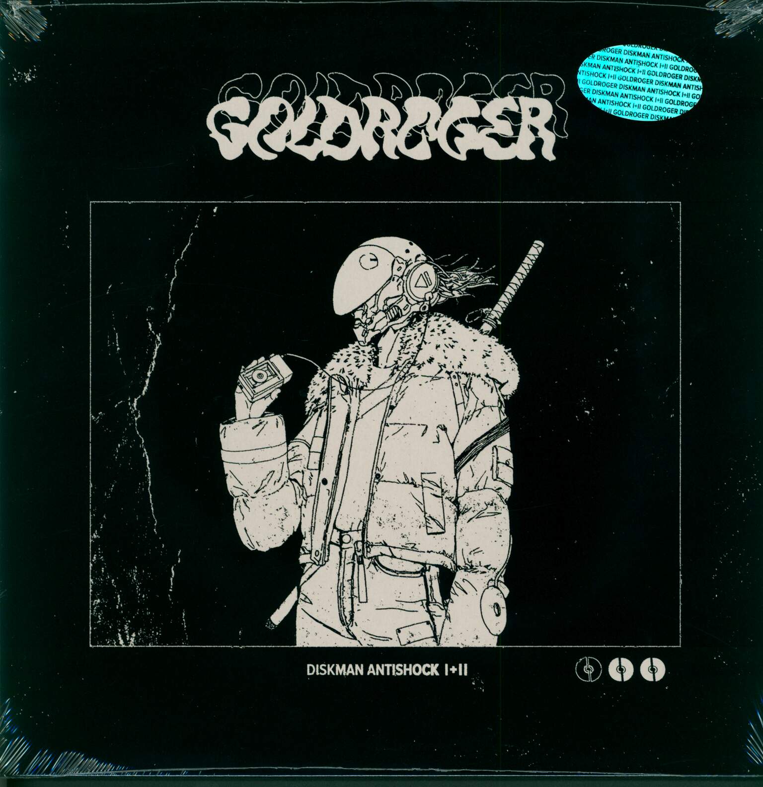 Gold-Roger-Diskman-Antishock-I-II-LP-Vinyl Gold Roger-Diskman Antishock I + II-LP (Vinyl)-01