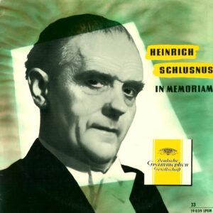 Heinrich Schlusnus-Heinrich Schlusnus Im Memoriam-LP (Vinyl)-01