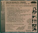 Horst Grimm-Lieder Des Deutschen Vor- & Nachmärz-CD-02