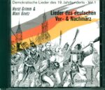 Horst Grimm-Lieder Des Deutschen Vor- & Nachmärz-CD-01