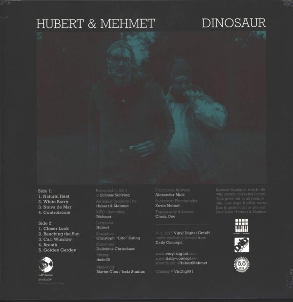 Hubert & Mehmet-Dinosaur Ep-12" Maxi Single (Vinyl)-02