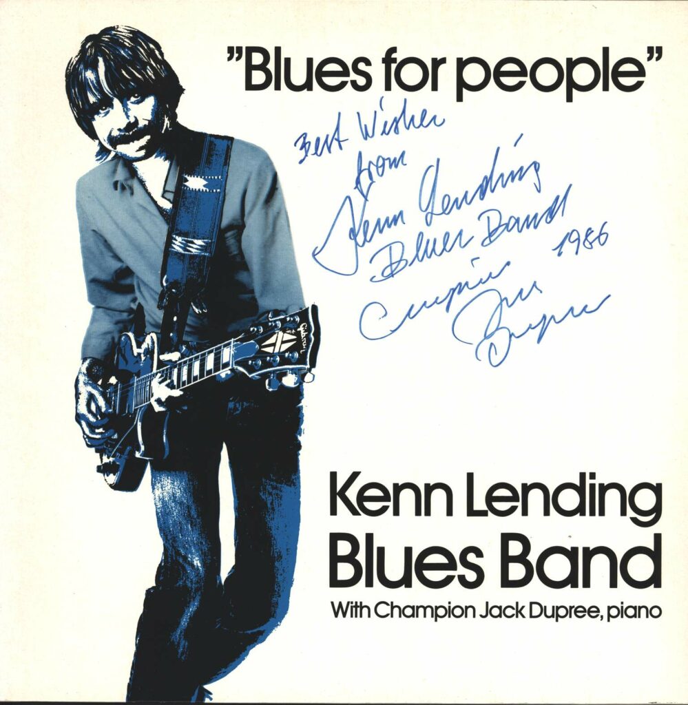 Kenn Lending Blues Band-Blues For People-LP (Vinyl)-01