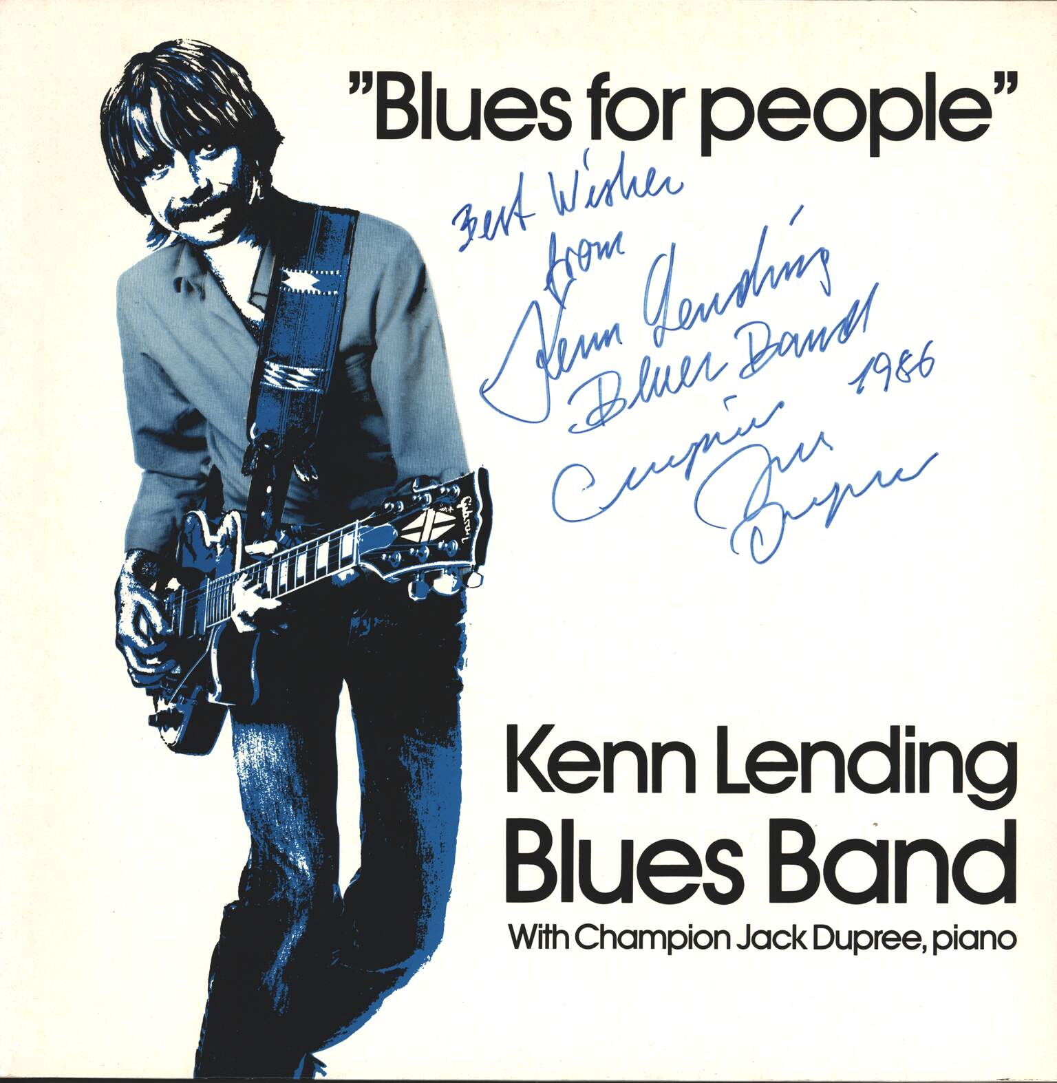 Kenn-Lending-Blues-Band-Blues-For-People-LP-Vinyl Kenn Lending Blues Band-Blues For People-LP (Vinyl)-01