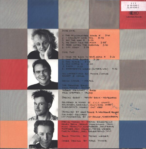 Kevin Coyne & Paradise Band-Everybody's Naked-LP (Vinyl)-02