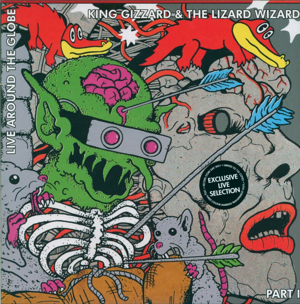 King Gizzard And The Lizard Wizard-Live Around The Globe Part 1-LP (Vinyl)-01