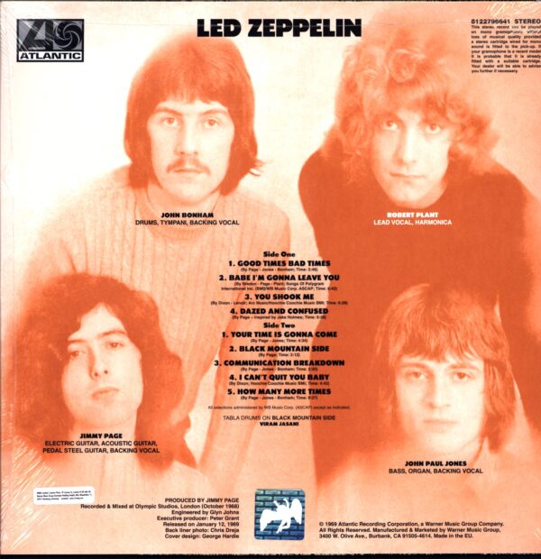 Led Zeppelin-Led Zeppelin-LP (Vinyl) Reissue 2025