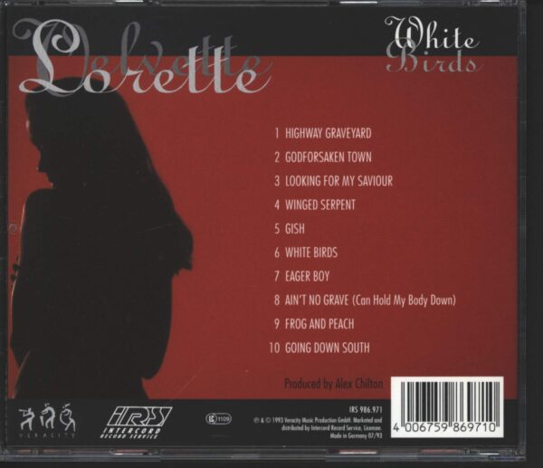 Lorette Velvette-White Birds-CD-02