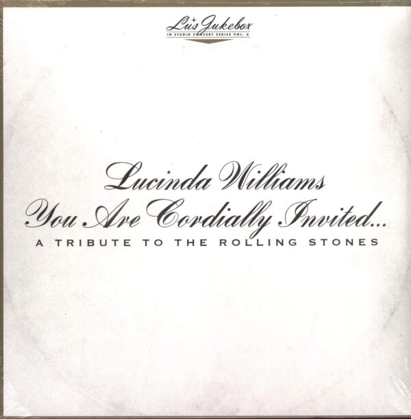 Lucinda Williams-You Are Cordially Invited... A Tribute To The Rolling Stones-LP (Vinyl)-01